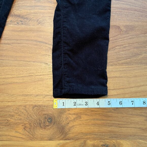 AG‎ Adriano Goldschmied The Legging Super Skinny Pants Black Courdoroy Size 26R - Picture 6 of 8